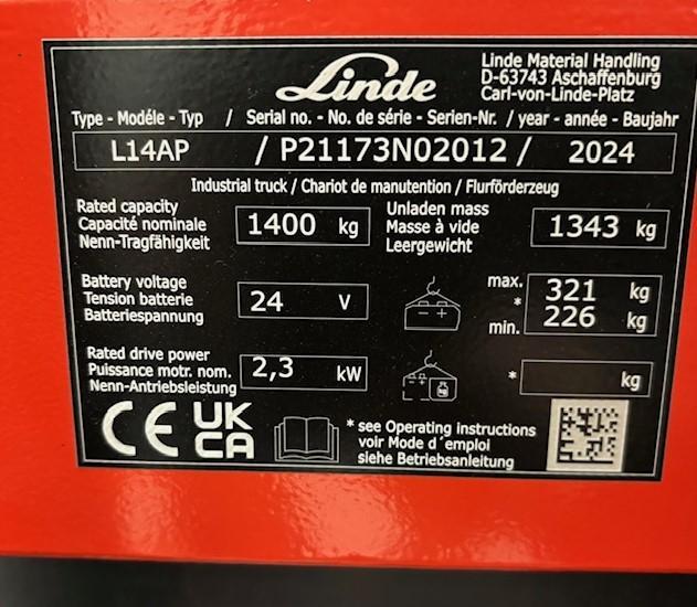Linde L14AP/1173, kuva 8/8