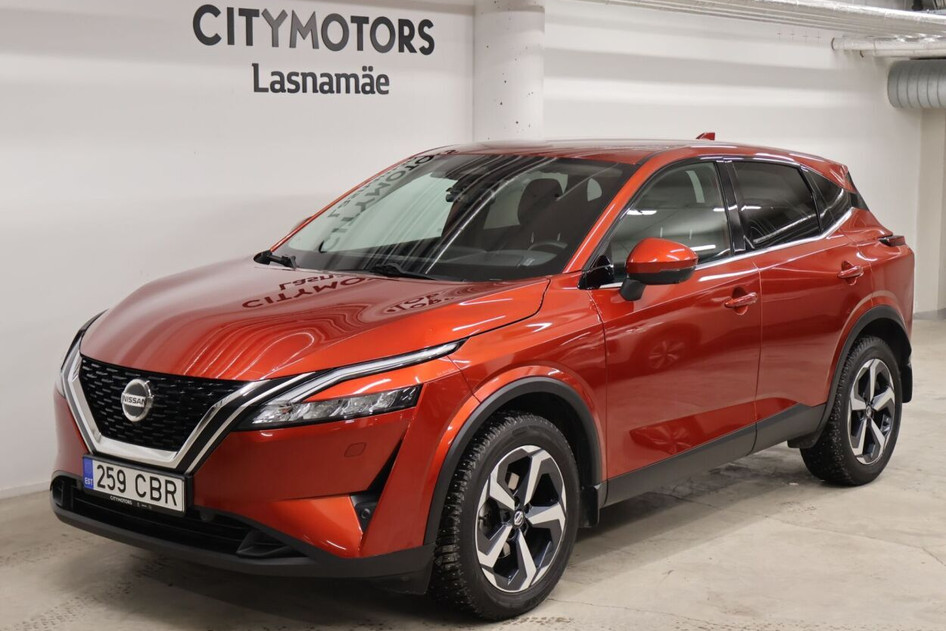 Nissan Qashqai, 2022, 1.3, 103 kW, hübriid (bensiin/elekter), manuaal, esivedu