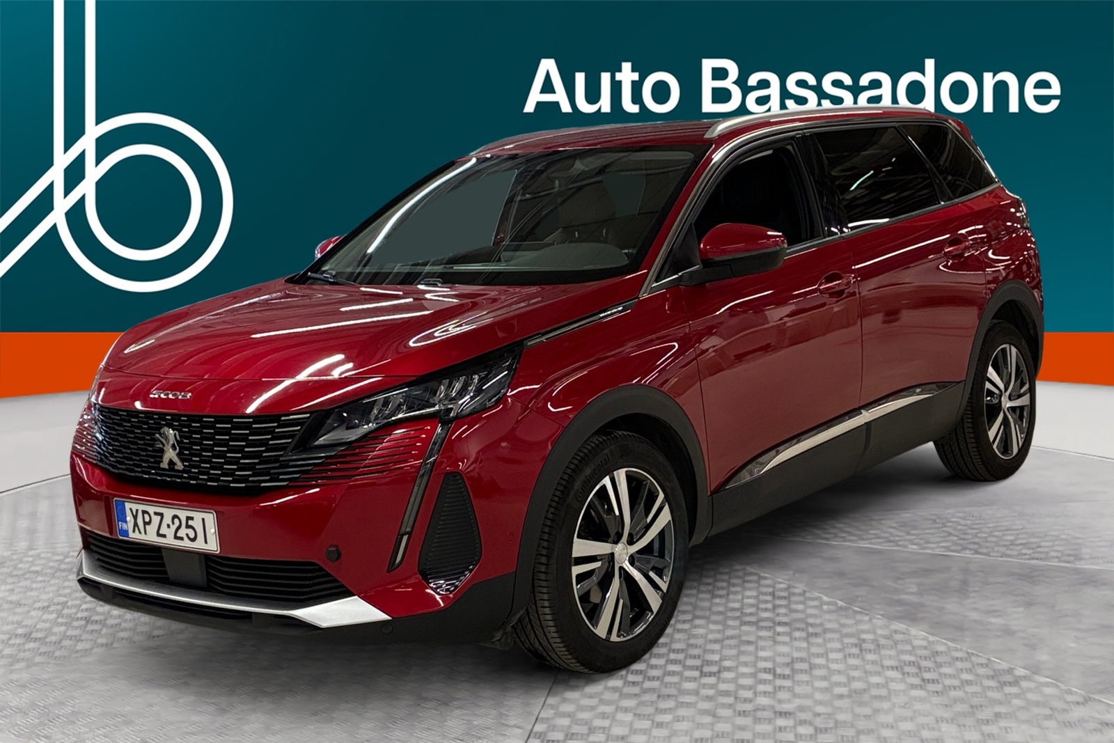Peugeot 5008 Allure 210 Anniversary PureTech 130 EAT8-automaatti / Aktiivinen vakionopeudensäädin/ Peruutuskamera Maastoauto SUV 2021