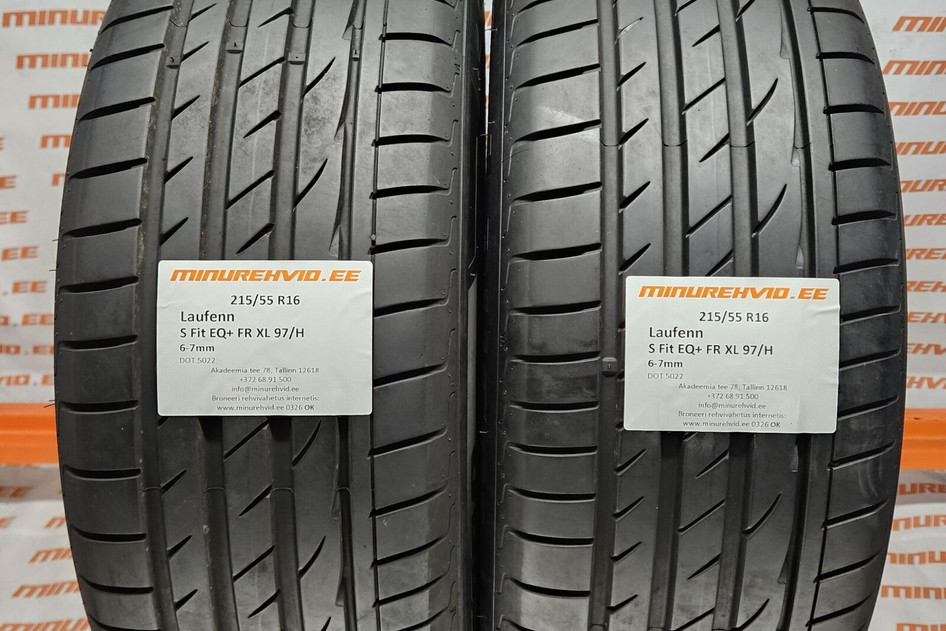 Kasutatud suverehv 215/55R16 Laufenn S Fit EQ+ FR XL 97/H