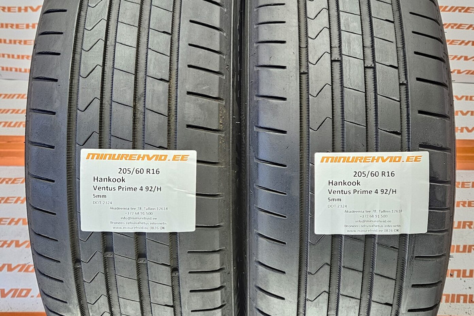 Kasutatud suverehv 205/60R16 Hankook Ventus Prime 4 92/H