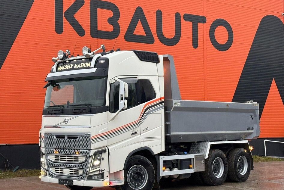 Volvo FH 16 750 6x4, 2016, 552 kW, дизель, автомат