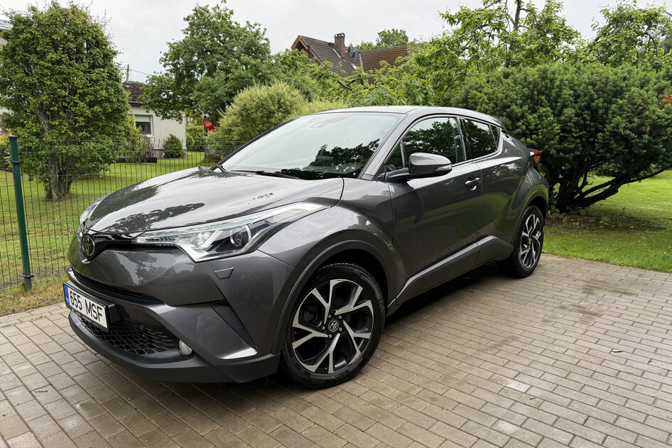Toyota C-HR, 2018, 1.2, 85 kW, petrol, automatic, front-wheel drive
