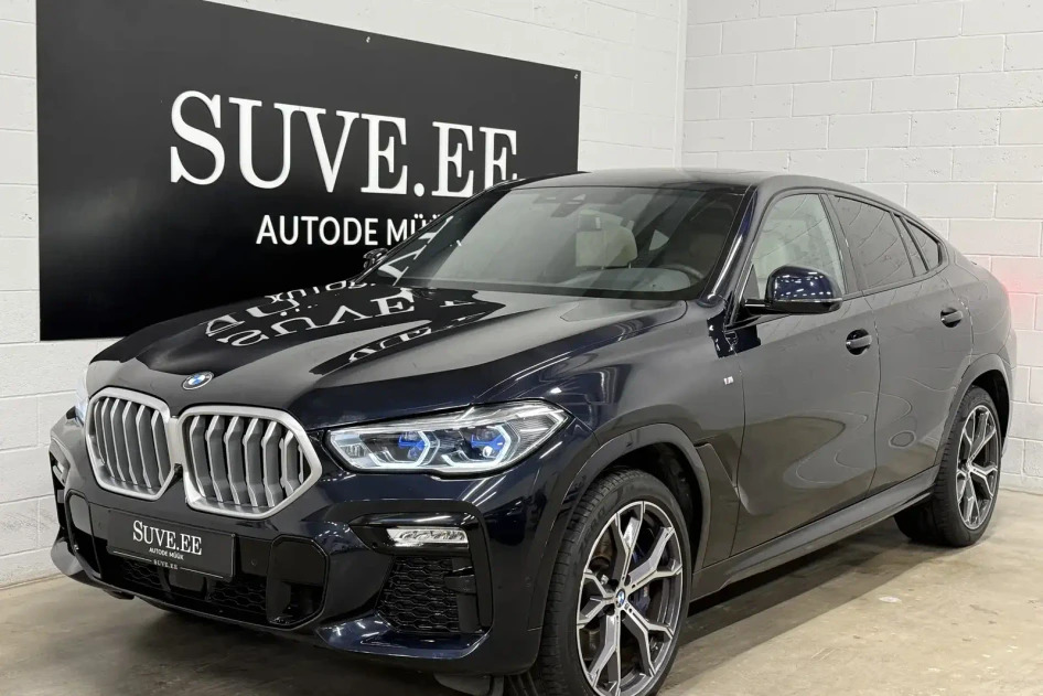 BMW X6, 2022, 3.0, 195 kW, diesel, automatic, four-wheel drive