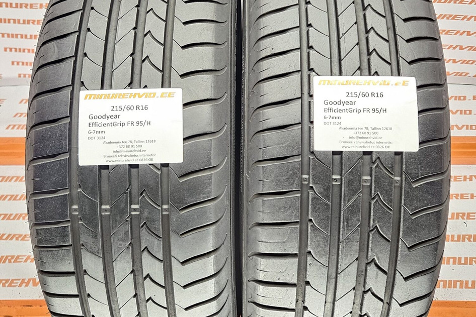 Kasutatud suverehv 215/60R16 GoodYear EfficientGrip FR 95/H