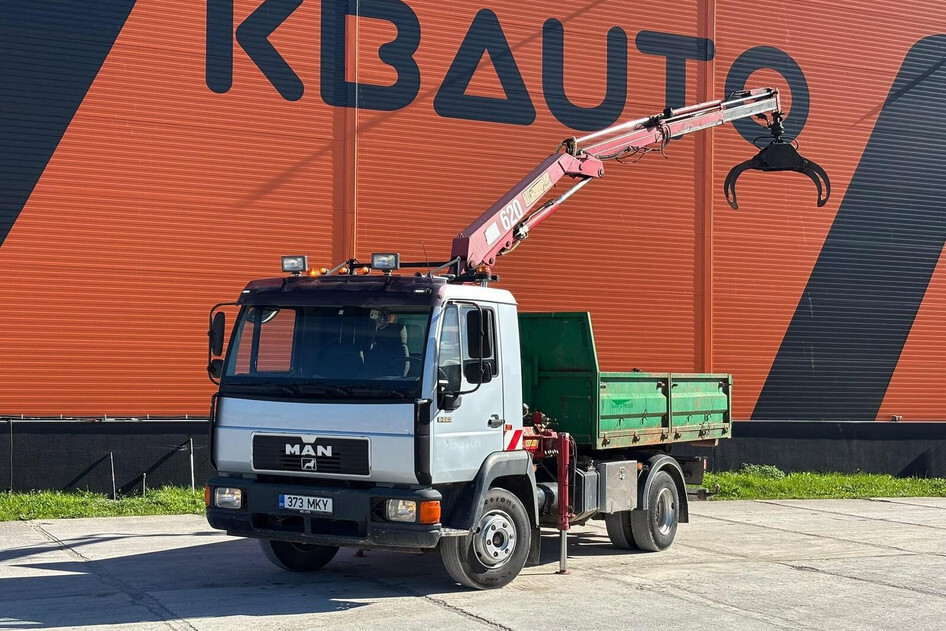 MAN 8.223 4x2, 1995, 6.9, 162 kW, diesel