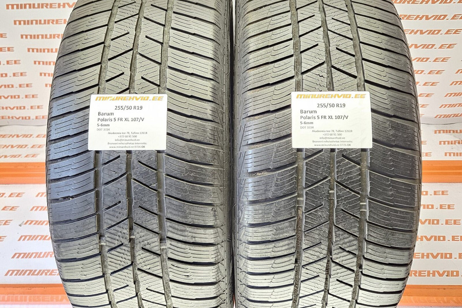 Used studless winter tire 255/50R19 Barum Polaris 5 FR XL 107/V