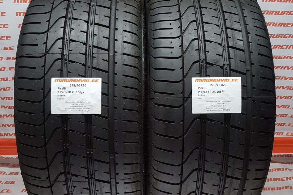 Kasutatud suverehv 275/40R20 Pirelli P Zero FR XL 106/Y