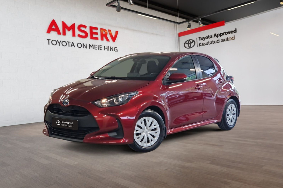 Toyota Yaris, 2021, 1.5, 68 kW, hübriid (bensiin/elekter), automaat, esivedu