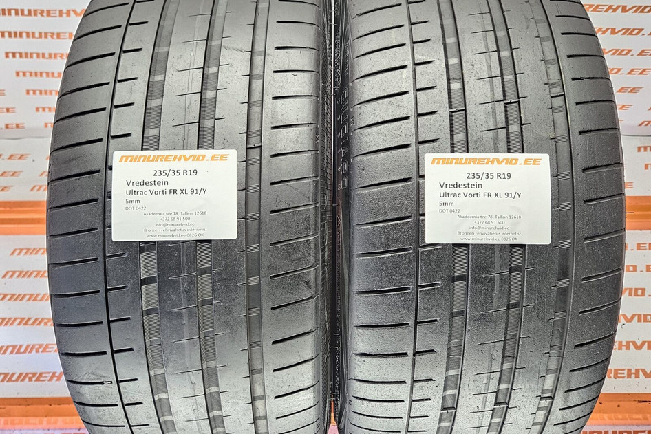Kasutatud suverehv 235/35R19 Vredestein Ultrac Vorti FR XL 91/Y 0422