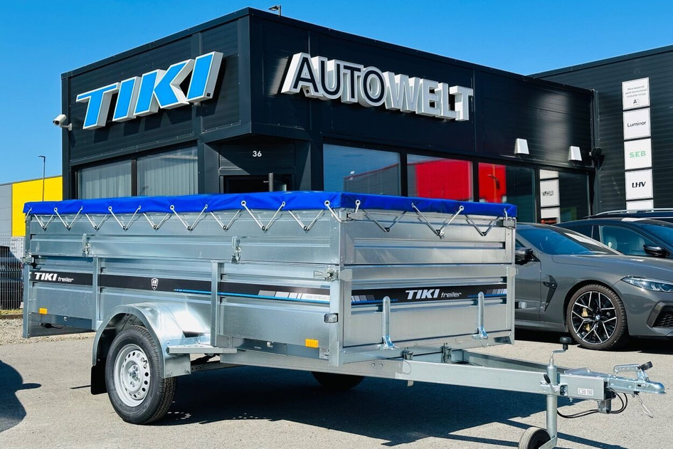 Tiki Treiler 300-LH kastihaagis 3.0x1.5 75 cm ääred+tent+kaared