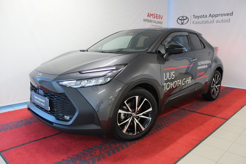 Toyota C-HR, 2025, 1.8, 72 kW, hübriid (bensiin/elekter), automaat, esivedu