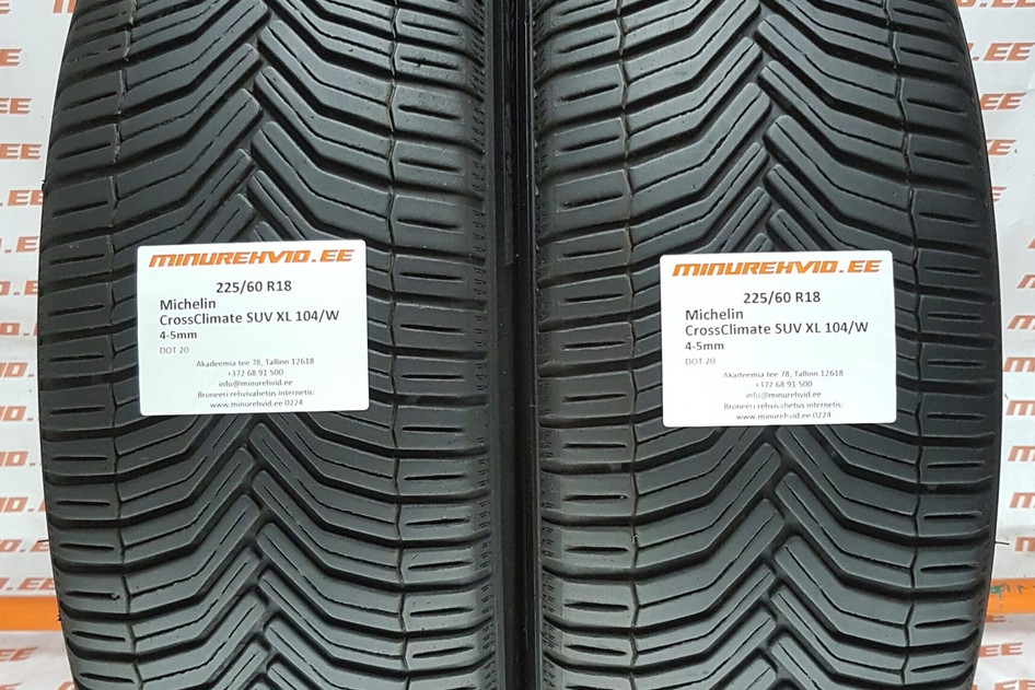 Kasutatud suverehv 225/60R18 Michelin CrossClimate SUV XL 104/W