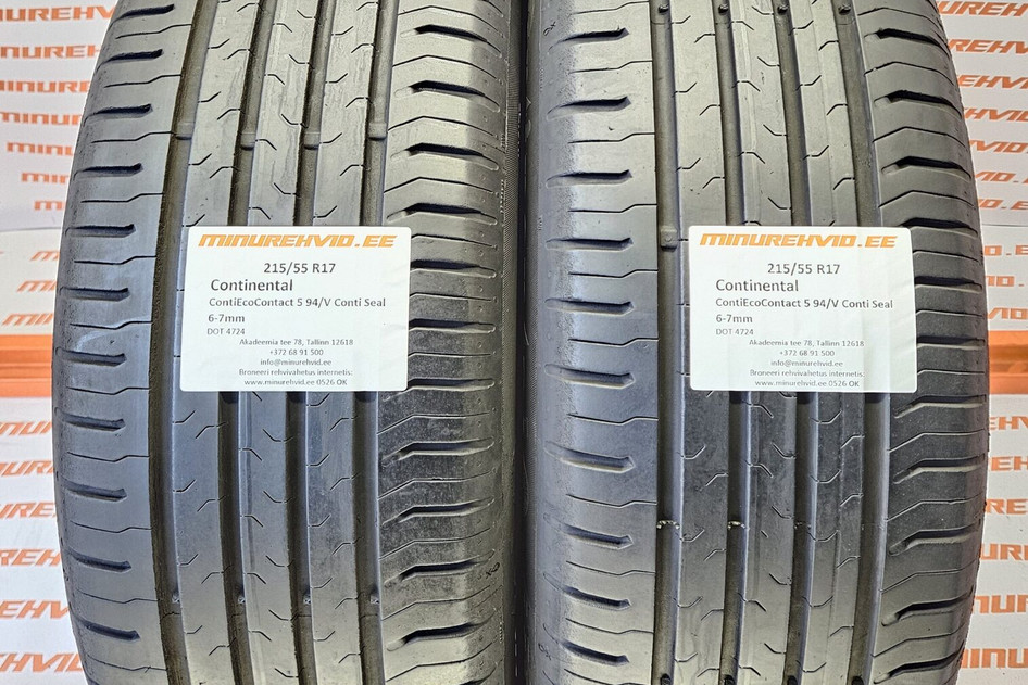 Kasutatud suverehv 215/55R17 Continental ContiEcoContact 5 94/V Conti Seal