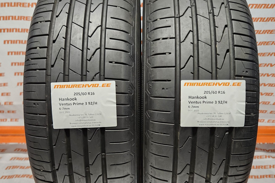 Used summer tire 205/60R16 Hankook Ventus Prime 3 92/H
