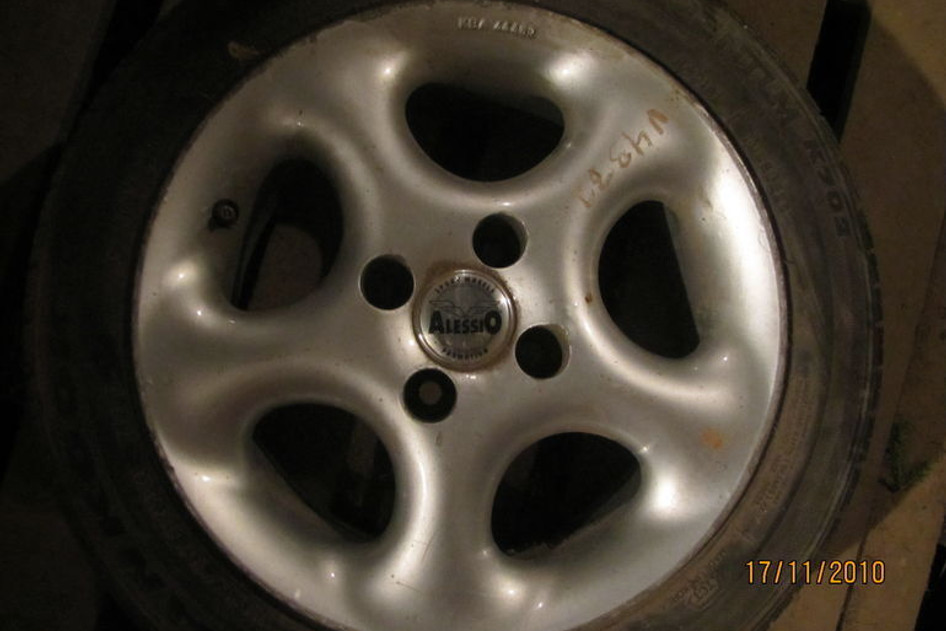 Used steel wheel+summer tire 185/65R14, Alessio
