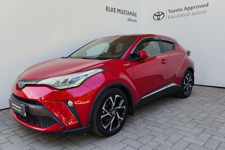 Toyota C-HR, 2021, 1.8, 72 kW, hübriid (bensiin/elekter), automaat, esivedu