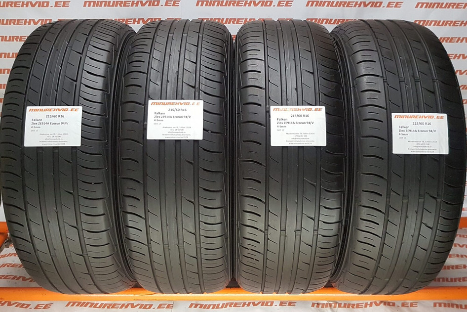 Подержанный летняя шина 215/60R16 Falken Ziex ZE914A Ecorun 94/V