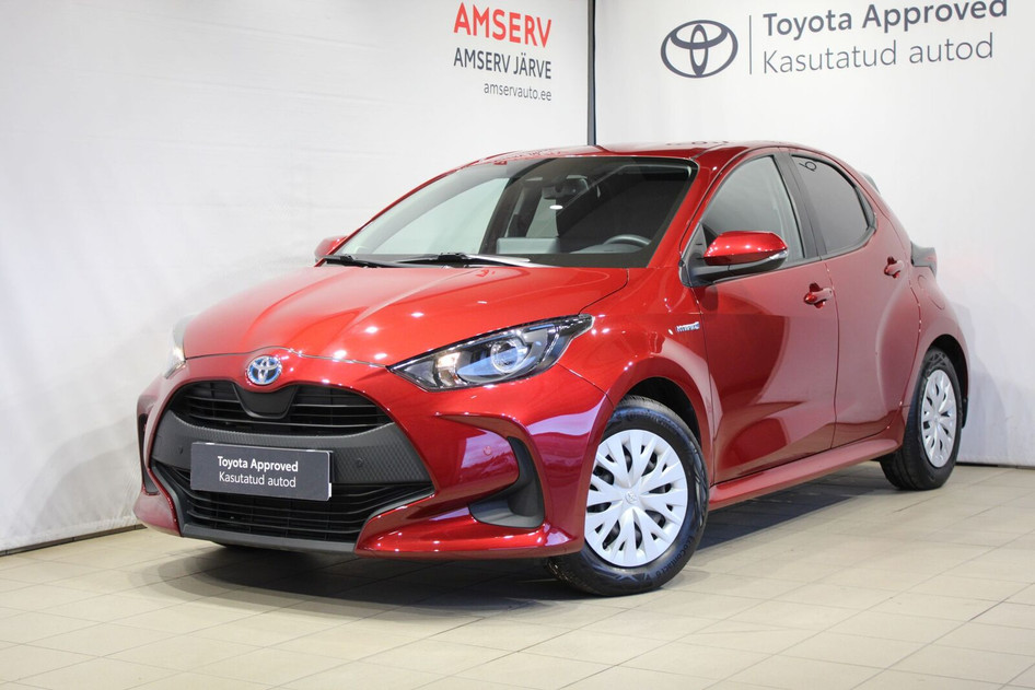 Toyota Yaris, 2021, 1.5, 68 kW, hübriid (bensiin/elekter), automaat, esivedu