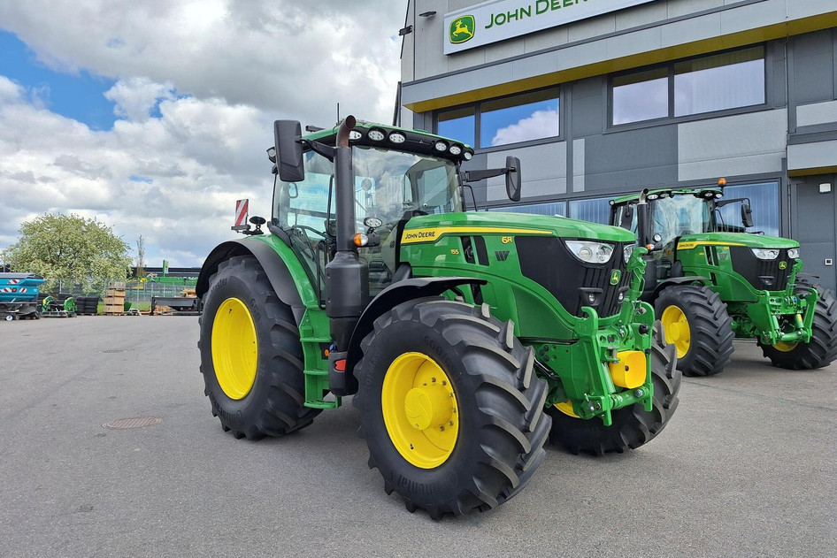 John Deere 6R 155, 6.8, 114 kW, diisel, automaat, nelikvedu