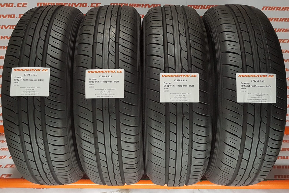 Подержанный летняя шина 175/65R15 Dunlop SP Sport FastResponse  84/H.