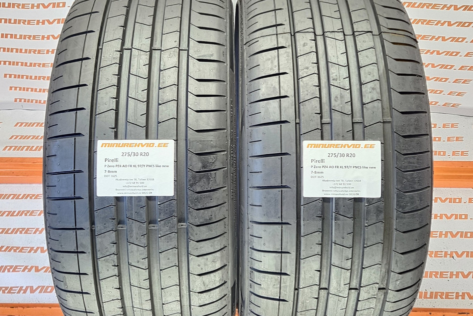 Kasutatud suverehv 275/30R20 Pirelli P Zero PZ4 AO FR XL 97/Y PNCS like new 1625