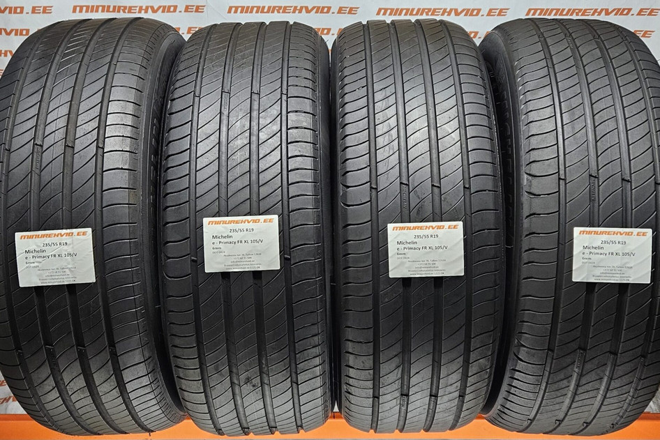 Used summer tire 235/55R19 Michelin e - Primacy FR XL 105/V 0424