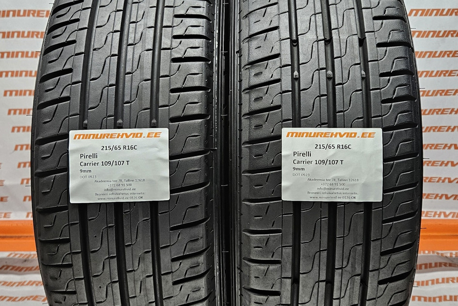 Подержанный летняя шина 215/65R16 Pirelli Carrier 109/107 T