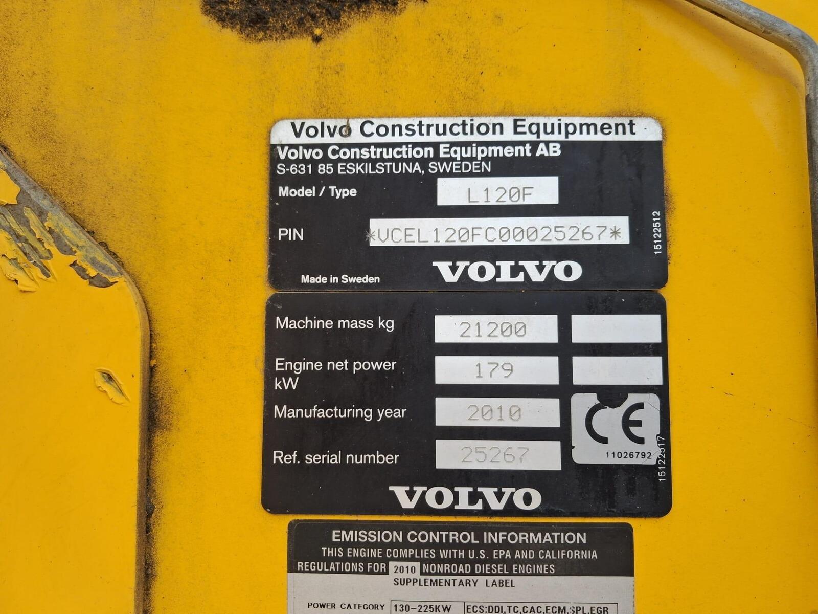 Volvo L120F, photo 2/23