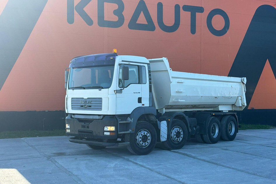 MAN TGA 35.410 8x4, 2004, 410 kW, diesel, manual