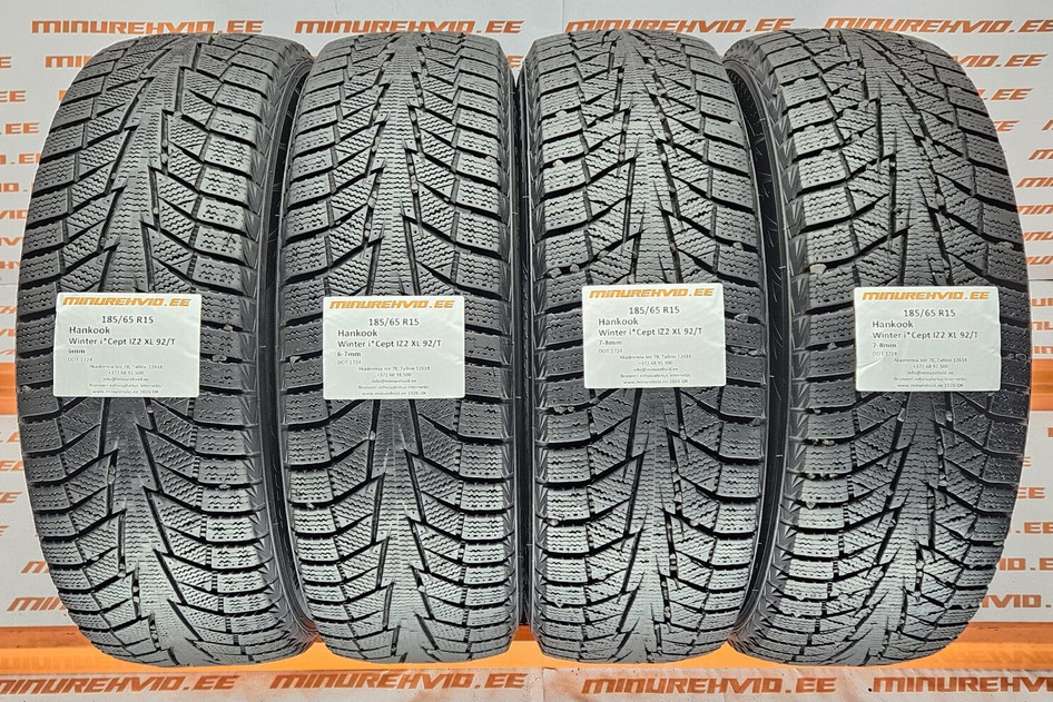 Подержанный нешипованная шина 185/65R15 Hankook Winter i*Cept IZ2 XL 92/T