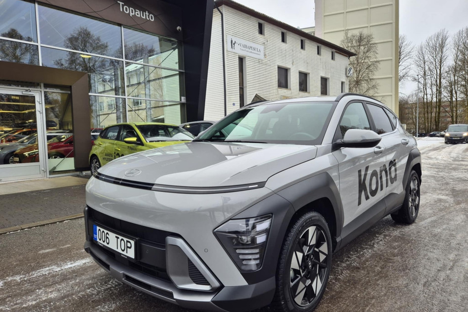 Hyundai Kona, 2024, 1.6, 77.2 kW, hibridas (benzinas/elektra), automatinė, priekiniai varomieji ratai