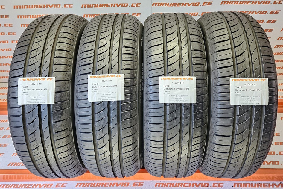 Used summer tire 185/65R15 Pirelli Cinturato P1 Verde 88/T 3923