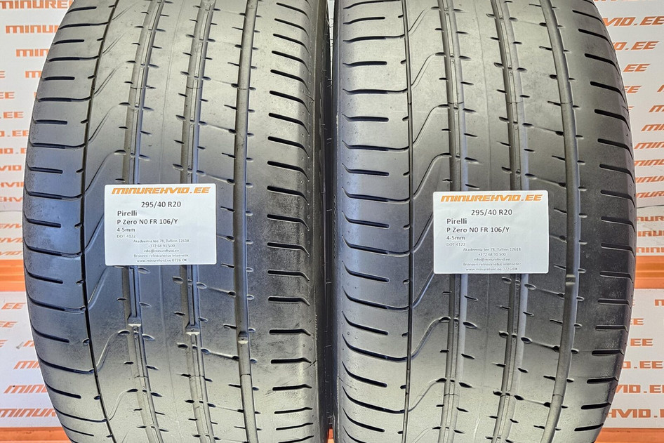 Used summer tire 295/40R20 Pirelli P Zero N0 FR 106/Y