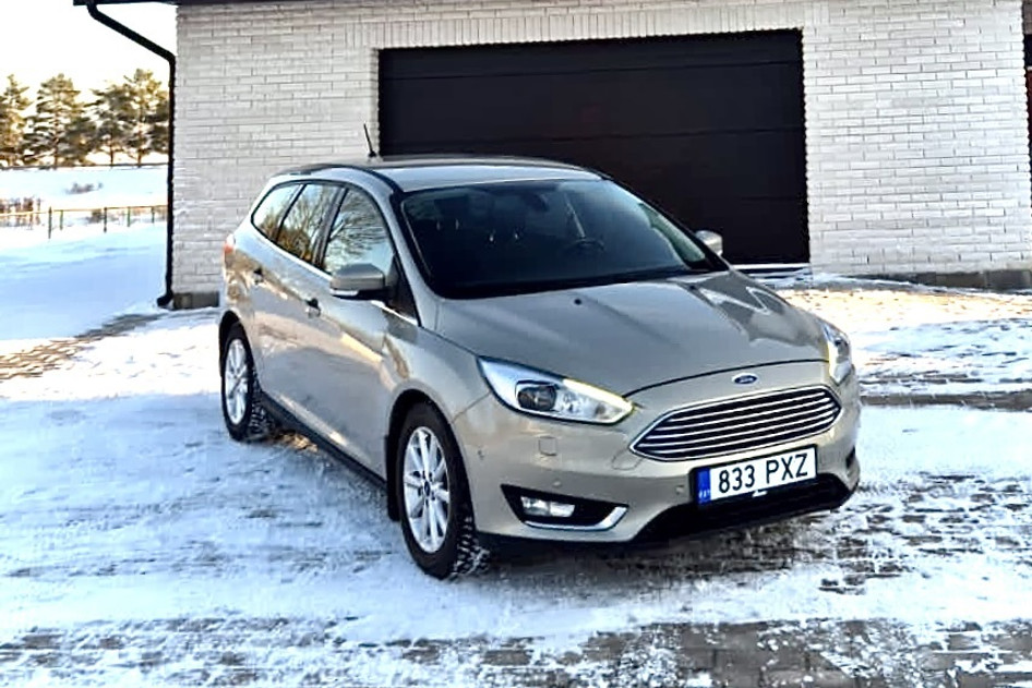 Ford Focus, 2017, 1.0, 92 kW, bensiin, automaat, esivedu