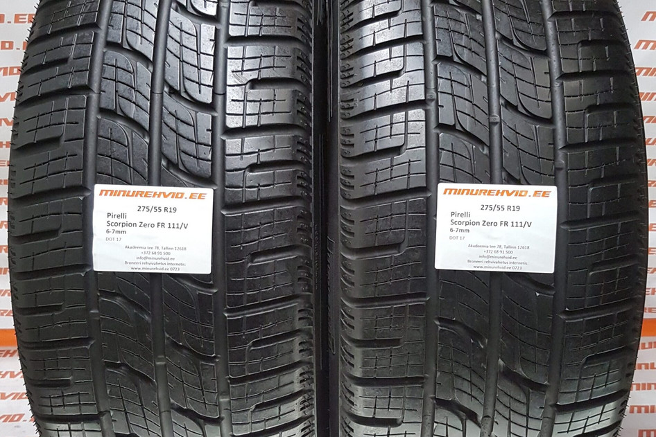 Kasutatud suverehv 275/55R19 Pirelli Scorpion Zero FR 111/V