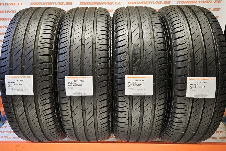 Used summer tire 215/65R16 Michelin Agilis 3 106/104 T 0822