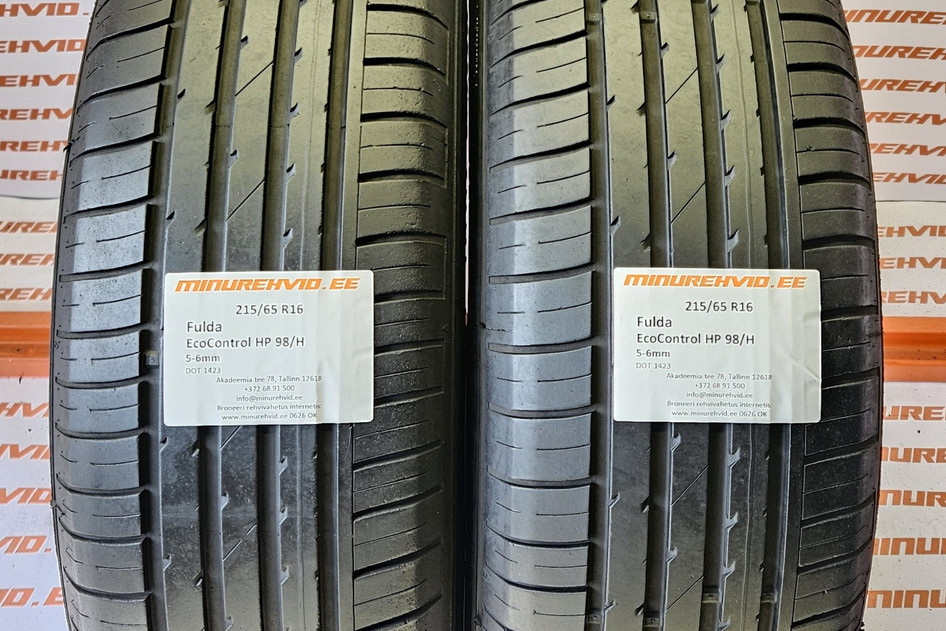 Kasutatud suverehv 215/65R16 Fulda EcoControl HP 98/H 1423