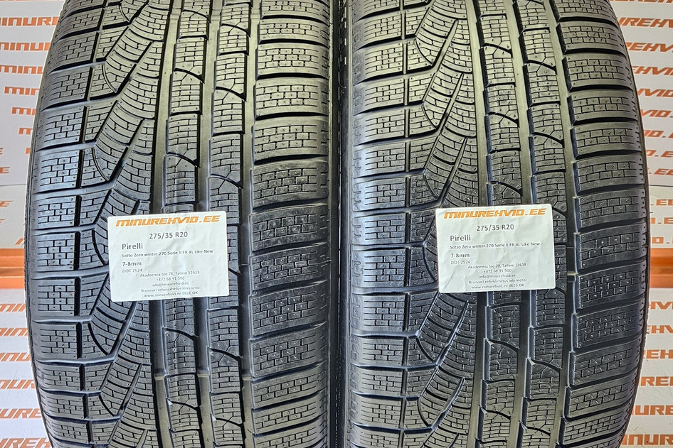 Kasutatud lamellrehv 275/35R20 Pirelli Sotto Zero winter 270 Serie II FR XL like new