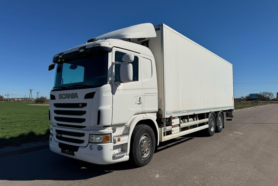 Scania G400 6X2*4 + FULL AIR + BOX HEATING, 2011, 294 kW, diisel, automaat