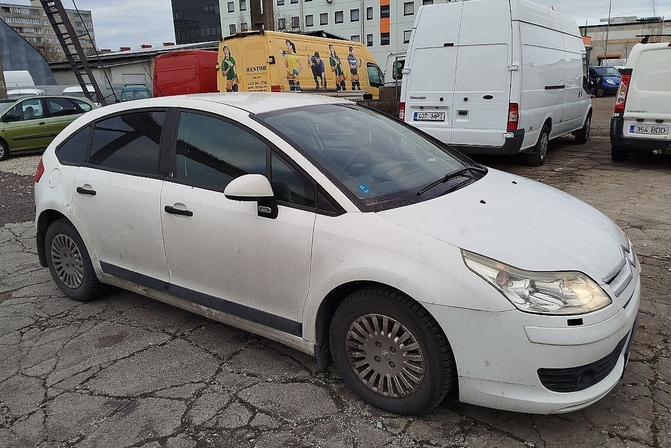 Citroën C4, 2007, 1.4, 65 kW, bensiin, manuaal, esivedu