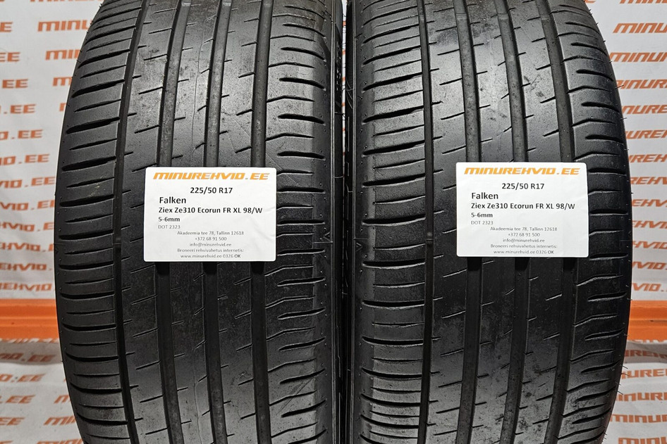 Kasutatud suverehv 225/50R17 Falken Ziex Ze310 Ecorun FR XL 98/W 2323