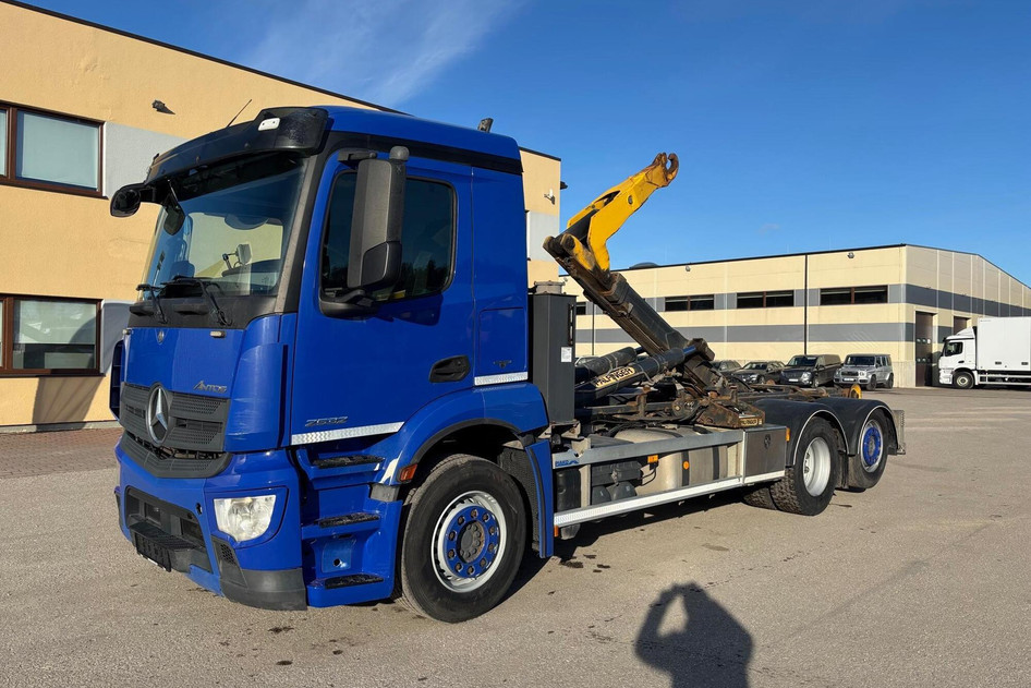 Mercedes-Benz ANTOS 2532, 6X2*4 + PALFINGER MULTILIFT, 2016, 235 kW, дизель, автомат