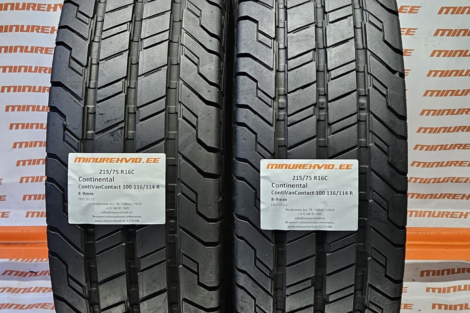 Kasutatud suverehv 215/75R16 Continental ContiVanContact 100 116/114 R 0523
