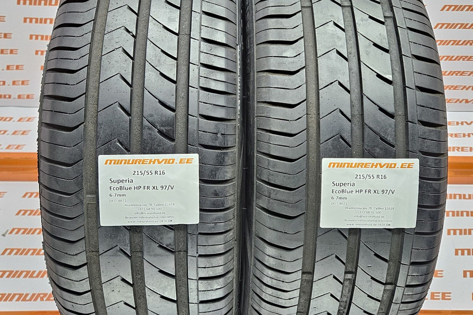 Used summer tire 215/55R16 EcoBlue HP FR XL 97/V