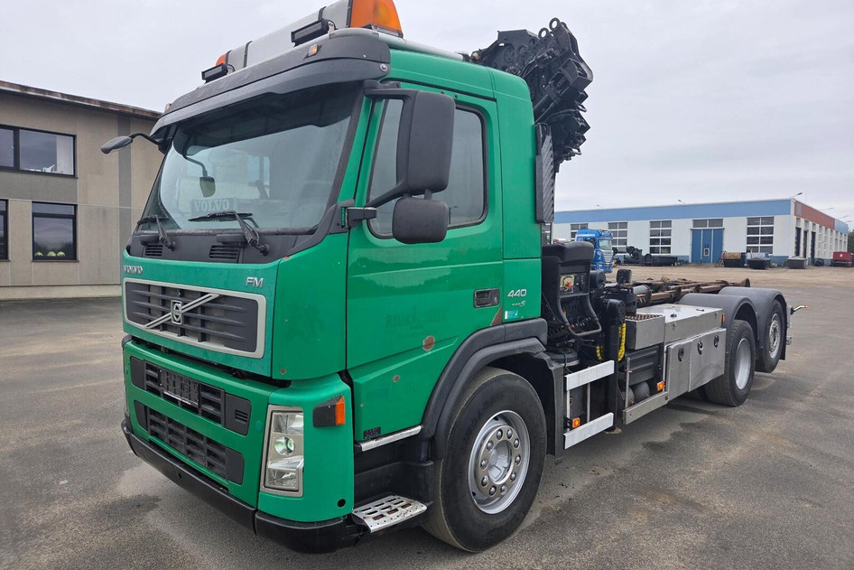 Volvo FM440 6X2*4 HIAB 211, 12.8, 324 kW, dyzelinas, galiniai varomieji ratai
