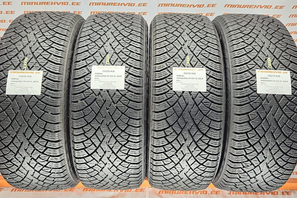 Подержанный нешипованная шина 235/55R18 Nokian Hakkapeliitta R5 SUV XL 104/R