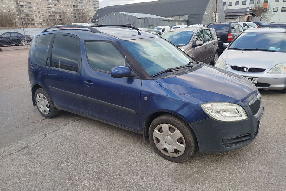 Škoda Roomster, 2007, 1.2, 47 kW, bensiin+lpg, manuaal, esivedu