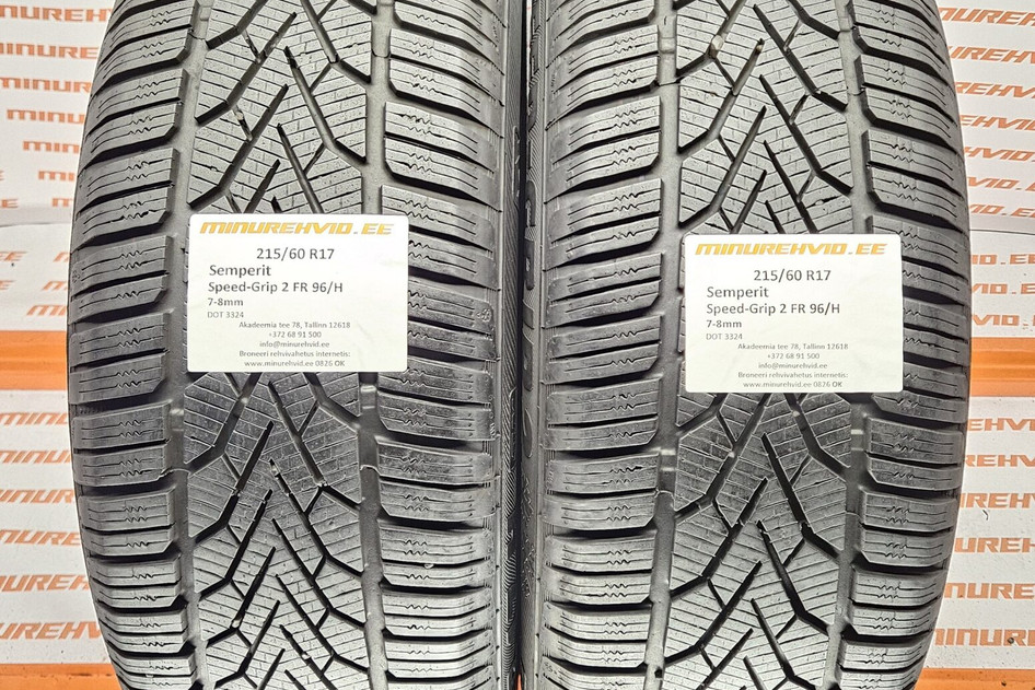Kasutatud lamellrehv 215/60R17 Semperit Speed-Grip 2 FR 96/H