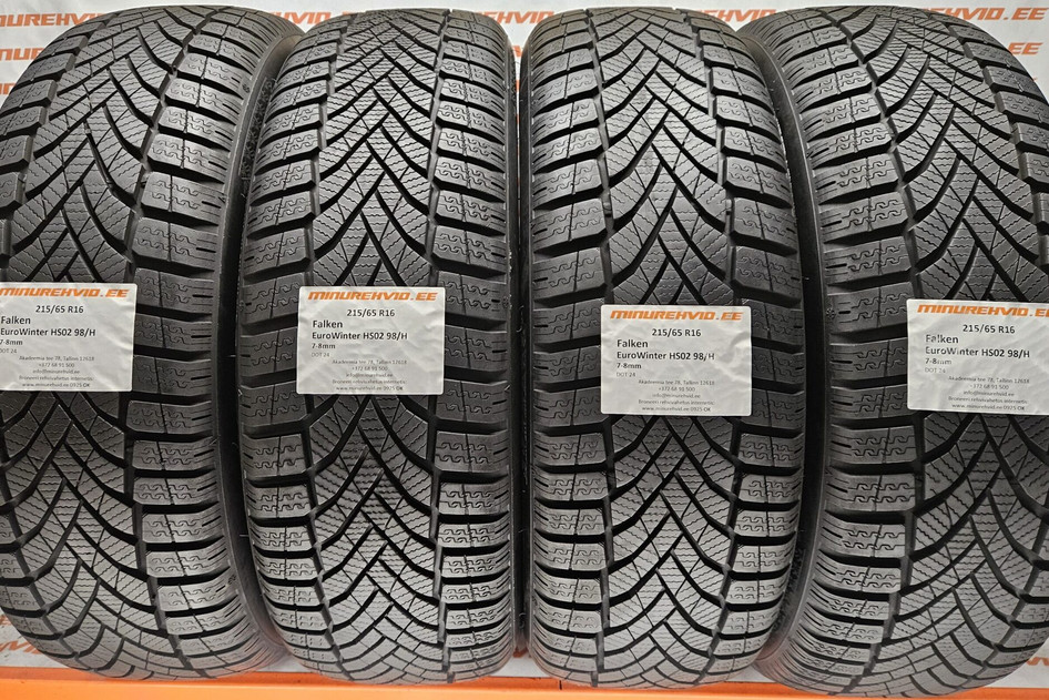 Used studless winter tire 215/65R16 Falken EuroWinter HS02 98/H